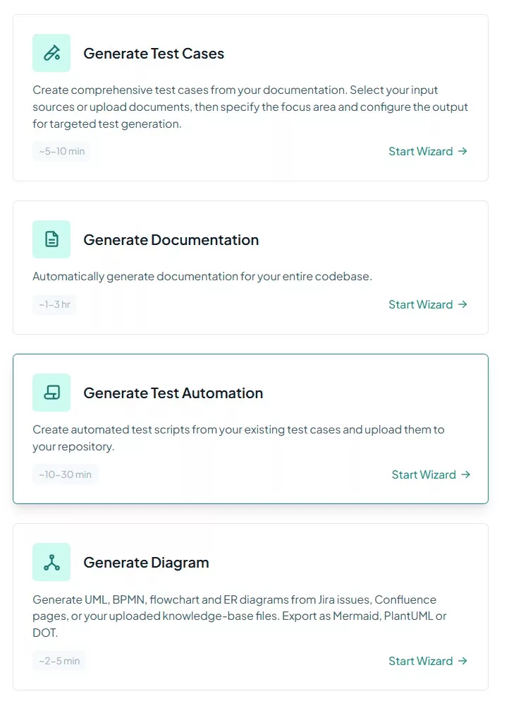 Guided tasks